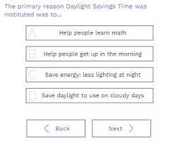 Some questions about how and why daylight saving time got started and some changes over the years. Weekly Math Task Daylight Savings Time Trivia Woot Math
