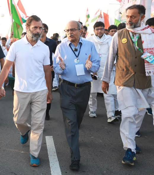 Rahul Gandhi's opposition to PM Modi with Yogendra Yadav and Prashant  Bhushan