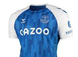 Everton 20 21 Hummel Home Warm Up Shirt Blue White Everton Evertonfc Efc In 2020 Shirts Blue Everton Up Shirt