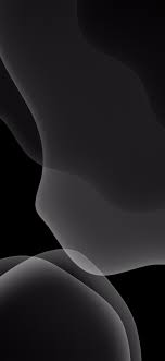 Ios 13 Official Stock Wallpaper Ultra Hd Black Dark Wallpapers Central