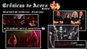 RESUMEN DE NOTICIAS | ACTUALIDAD MUNDO DEL METAL 2023 #01  @cronicasdeacerocanaloficia130 - YouTube