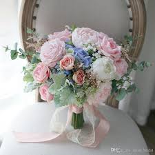Pricing in description dusty blue bouquet, steel blue bo, blue and blush bouquet, cascade bouquet, blue and white bridal bouquet, silver. Pink And Blue Bridal Bouquet Www Macj Com Br