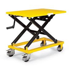Relius Solutions Mechanical Mobile Scissor Lift Table 1100 Lb Capacity Scissor Lifts Lift Tables Material Handlin Lift Table Scissor Lift Garage Tools