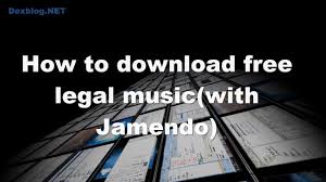How To Download Free Legal Music With Jamendo Youtube