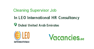 Cleaning Supervisor United Arab Emirates Dubai Job