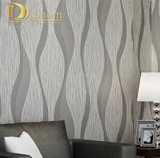 Whether you go for a timeless striped wallpaper design or a vibrant pattern we earn a commission for products purchased through some links in this article. Living Room Sofa White Grey Stripes Wall Paper 3d Design Modern Home Decor Paper Wall Geometric Striped Wallpaper Roll Wish