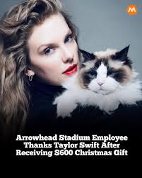 Taylor Swift made Christmas special for Arrowhead Stadium employee Robyn  Gentry by giving her $600