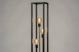 Floor Lamp 73359 Industrial Look Modern Raw Metal In 2020 Floor Lamp Lamp Large Lamps