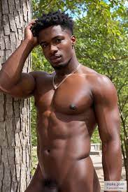 iMake.porn - Men ftm ebony muscular dark skin nude