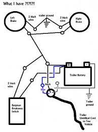 Read electrical wiring diagrams from bad to positive and redraw the circuit as a straight line. Wiring Brakes Breakaway Switch Fiberglass Rv