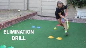 Want To Beat Players In A 1 V 1 Try This Elimination Drill To Improve Your Field Hockey Elimination Skill Hockey Drills Field Hockey Drills Field Hockey Games