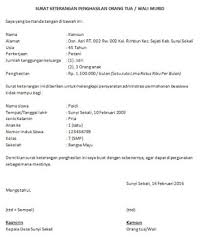 Bisa digunakan untuk mengajukan beasiswa profesional maupun untuk mencari pekerjaan baru. Contoh Surat Slip Gaji Orang Tua Dari Kelurahan Contoh Surat