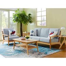 Browse l shaped and corner sofas, sofa beds, 3 seater and 2 seater sofas, and armchairs. Buy Japanese Small Apartment Wooden Minimalist Scandinavian Living Room Leather Sofa Fabric Sofa Single Double Triple Wood Sofa Armrest In Cheap Price On Alibaba Com