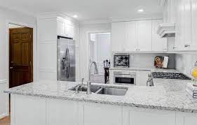 Most often, you will see an abundance of small black amphibole grains. White Granite Countertops Colors Styles Designing Idea