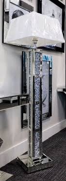 Diamond Crush Crystal Large Nest Of 3 Tables Item In Stock Special Offer In 2020 Lamp Tall Lamps Floor Mirror