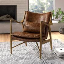 Ethan allen has a variety of stylish leather options for your next chair. Modern Leather Accent Chairs Allmodern