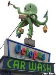 Madison Wi Ozzie The Octopus Roadside Attractions Madison Car Wash