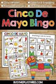 Different Bingo Games To Play Cinco De Mayo Bingo Game Activity 25 Different Bingo Cards Bingo Cards Kids Party Games Bingo