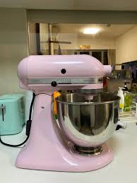 A pink hand mixer is a practical 6 speeds solution, while pink stand mixer leaves your hands free. Kitchenaid Ksm 150 Baby Pink Stand Mixer 4 8l Tv Home Appliances Kitchen Appliances Hand Stand Mixers On Carousell