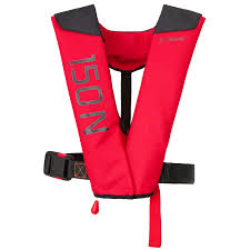 Adult's Automatic Inflatable Life Jacket LJ 150N AIR red ...