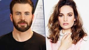 Lily james & chris evans may be our quarantine dating goals the two actors were spotted together in a london park on july 8. Chris Evans Sparks Dating Rumors With Lily James