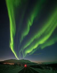 Viewing The Northern Lights It S Almost Like Heavenly Visual Music Northern Lights Northern Lights Sweden Sweden Travel