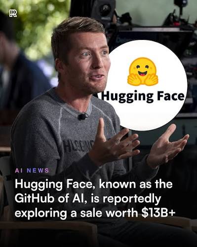 Hugging Face has been exploring a potential sale that could value the AI platform at  billion or more. 