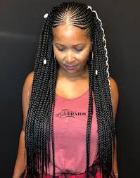 60 Easy And Showy Protective Hairstyles For Natural Hair To Try Asap Hair Styles Braided Hairstyles Braids For Black Hair