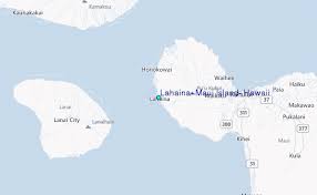 Lahaina Maui Island Hawaii Tide Station Location Guide