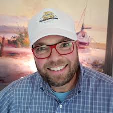 Some painting and trim work. Not bad when it's hot out and you work in the  water off a ladder.