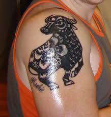 It should be from the top going clockwise, rat, ox, tiger, rabbit, dragon, snake, horse, sheep, monkey, rooster, dog. Ox Tattoos Chinese Zodiac Tattoos Gallery