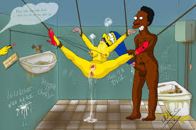 Satisfy your forbidden fantasies with Marge Simpson bondage