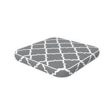 وسادة مقعد مربعة43 43 4سم رمادي Living Accents العلامات التجارية Saco Store