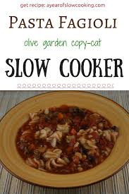 Crockpot Pasta Fagioli Recipe A Year Of Slow Cooking
