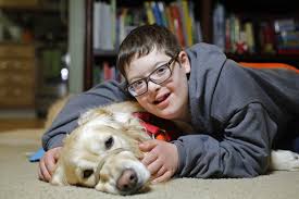 Boy With Down Syndrome Thrives With Service Dog News The Columbus Dispatch Columbus Oh