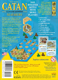 Embark on an epic quest to settle the home island, build ships. Catan Seafarers 5 6 Player Extension Expansion Spieda Games
