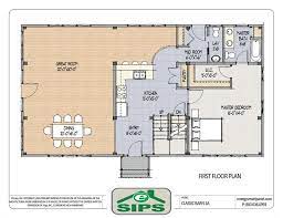Barn House Open Floor Plans Example Of Open Concept Barn Home Plan The Main Living Areas Are Open Pole Barn House Plans House Floor Plans Floor Plans
