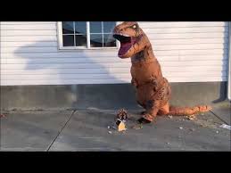 T Rex Vs Gingerbread House Youtube Gingerbread House Gingerbread Funny Gif