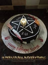 Nerd Cakes Supernatural Google Search Supernatural Cake Supernatural Birthday Cake Supernatural Birthday