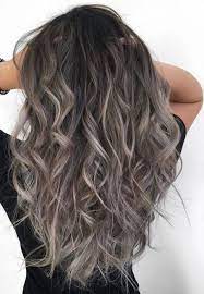 Grey Highlights Hairstyles Color In 2018 Pinterest Hair Hair Inspo And Balayage Hair Ash Hair Color Stylish Hair Hair Styles