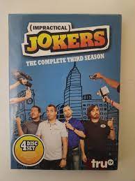 Impractical Jokers Complete 3rd Third Season 3 Three ~ BRAND NEW 4-DISC DVD  SET 883929485260 | eBay