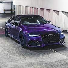 Audi Rs7 Audi Purple Car Audi Rs7