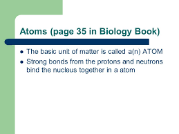 Maybe you would like to learn more about one of these? The Chemistry Of Life Chapter 2 Covers Section 2 1 And Ppt Download