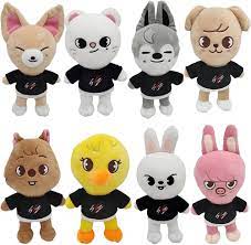 Amazon.com: Kpop Stray Kids Skzoo Plush Dolls Felix Hyunjin Bnagchan  Changbin Home Sofa Desk Decor Souvenir : Toys & Games