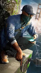Aiden pearce watch dogs, cap, gun, phone. Wallpaper Watch Dogs 2 Aiden Pearce Character City Watch Dogs 2 Wallpaper 4k For Mobile 720x1280 Wallpaper Teahub Io