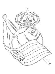 Download real sociedad logo only if you agree: Ausmalbilder Real Sociedad Besteausmalbilder De