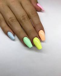 Acrylic nails — nail enhancements made by combining a liquid acrylic product with a powdered acrylic product — have a staying power in the beauty industry that's hard to beat. 50 Awesome Coffin Nails Designs You Ll Flip For In 2020