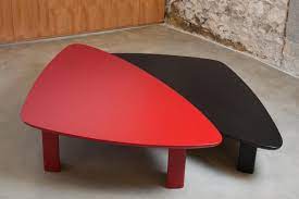Generally the rule is that your coffee table should be the same height as your couch's seat (give or take one to two inches, but not any lower). Silex Color Centre Table Architonic