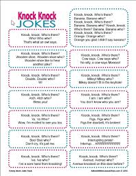 Knock Knock Jokes For Kids 20 Funny And Printable Jokes Funny Jokes For Kids Funny Knock Knock Jokes Jokes For Kids