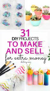 Hot Craft Ideas To Sell 30 Crafts To Make And Sell From Home Diy Projects To Make And Sell Diy Jewelry To Sell Craft Ideas To Sell Handmade